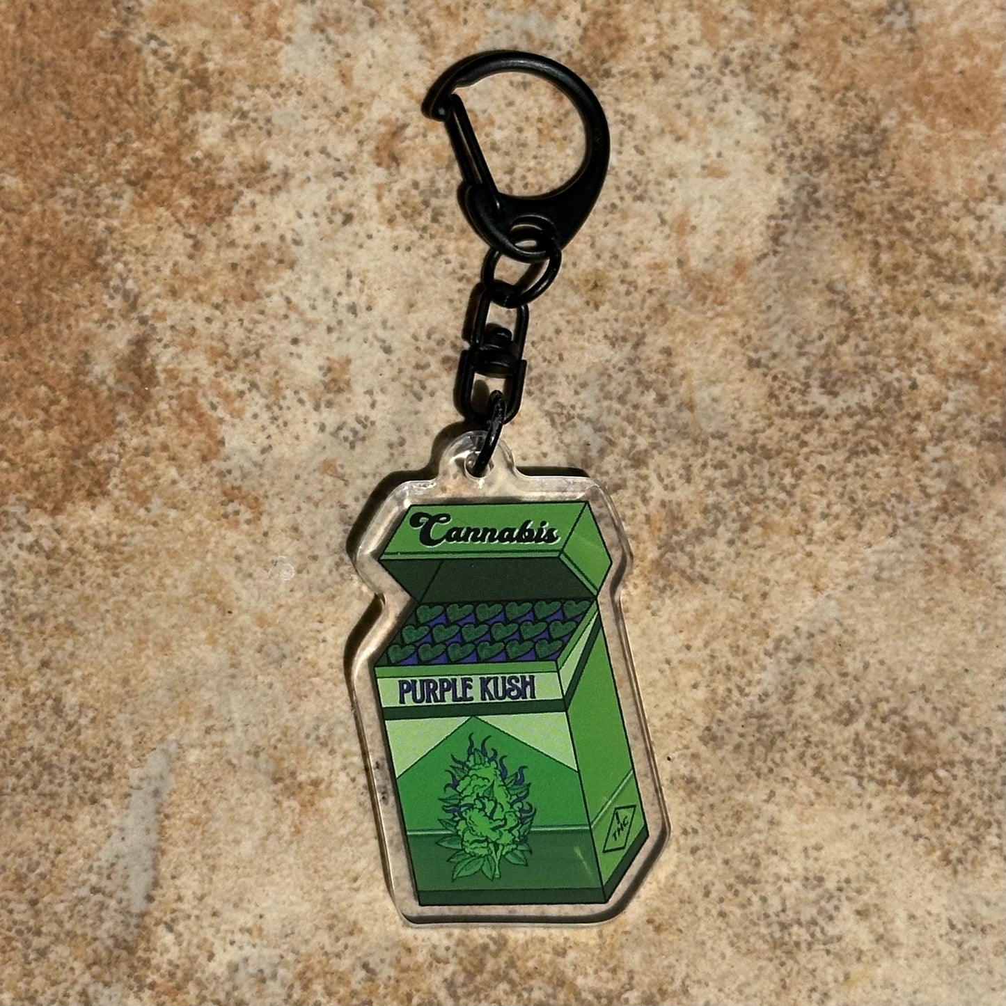 Canna-box keychain