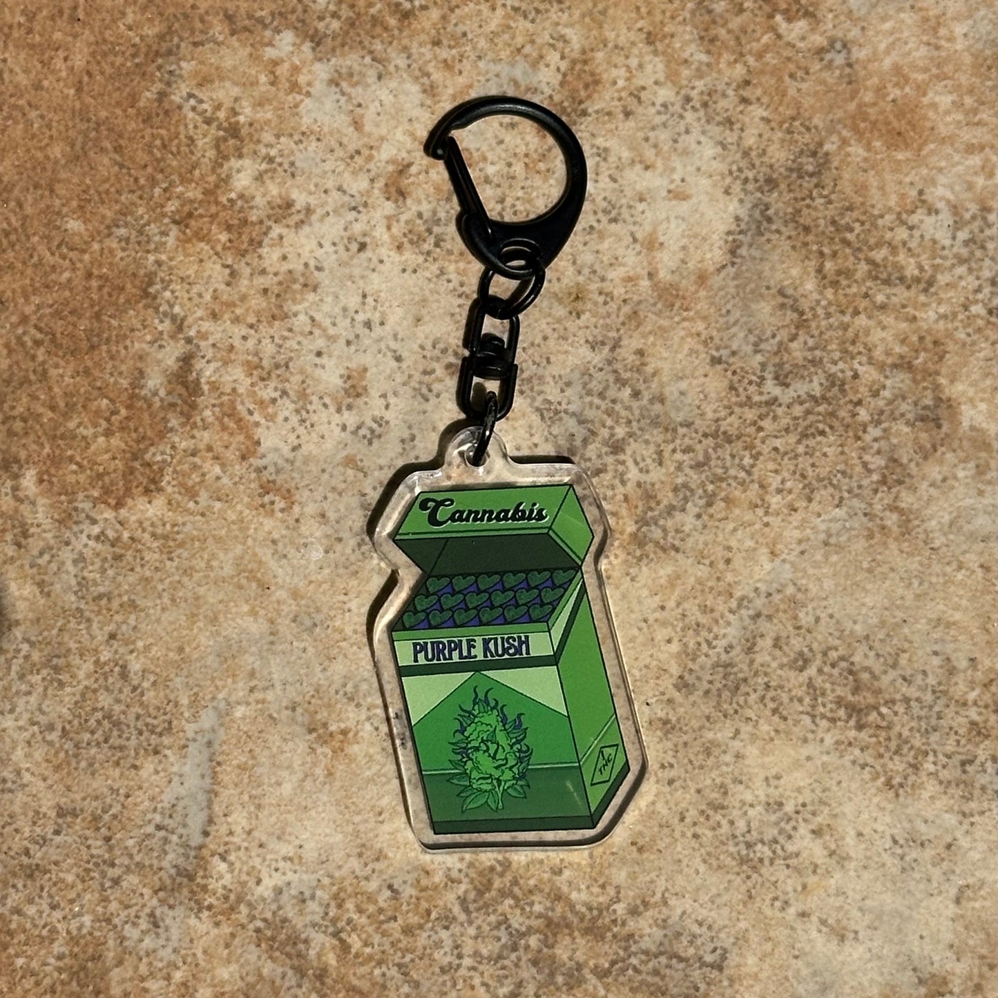 Canna-box keychain