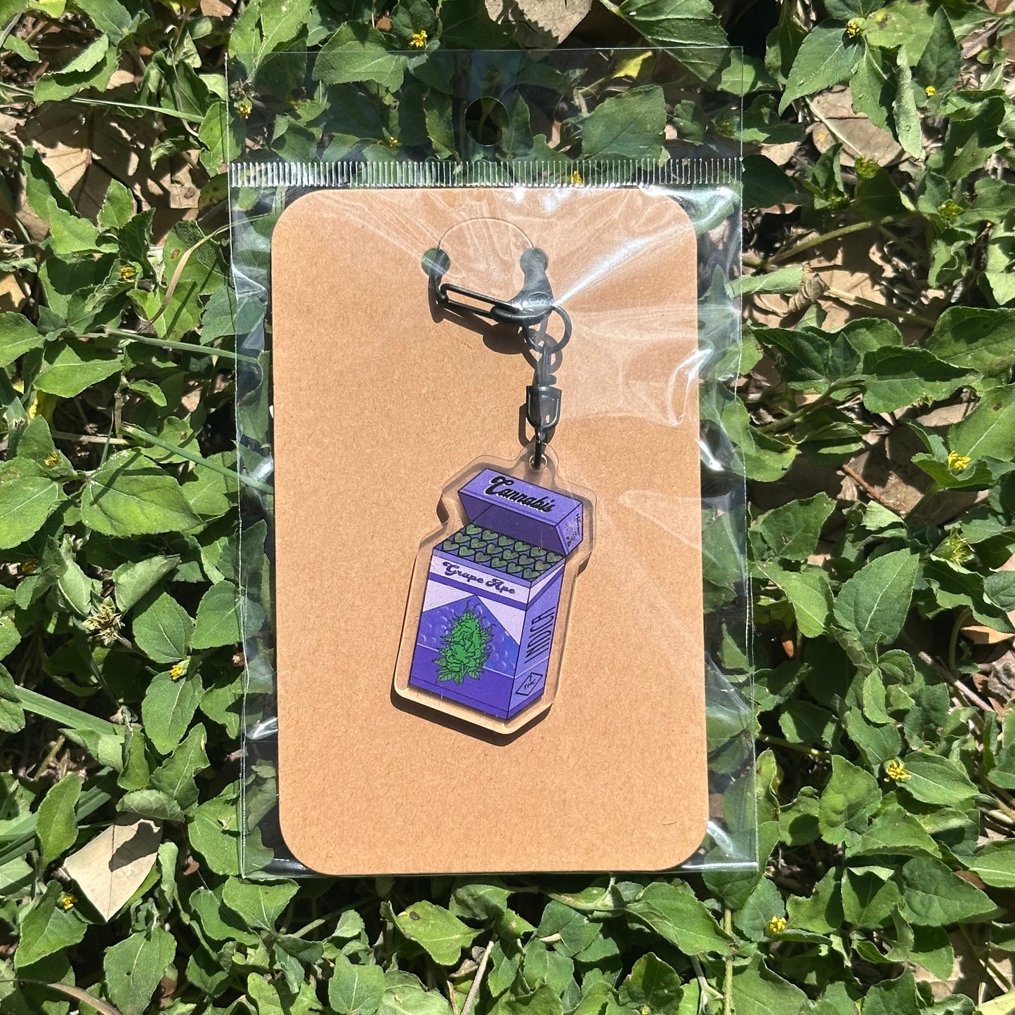 Grape ape 🍇 keychain