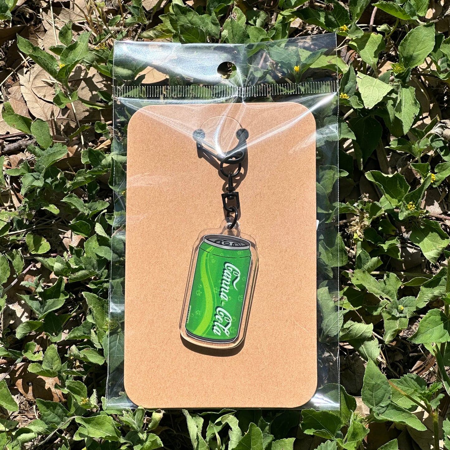 Canna-cola keychain