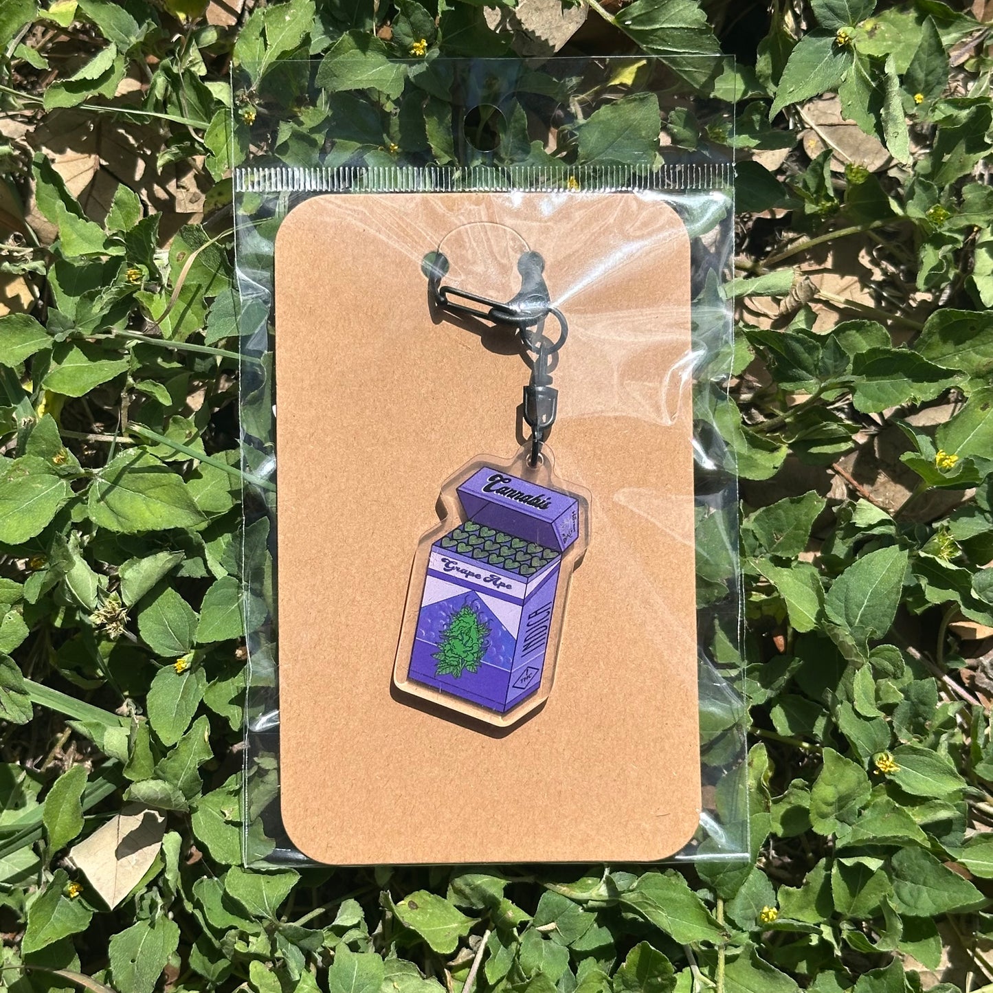 Grape ape 🍇 keychain