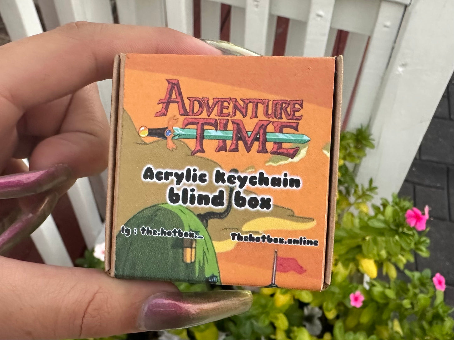 Adventure time blind box keychain