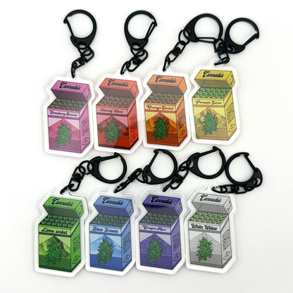 Canna- box keychains
