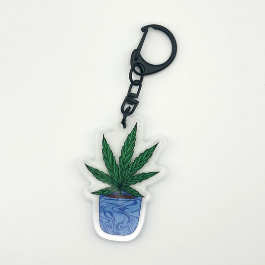 “Pot” keychain