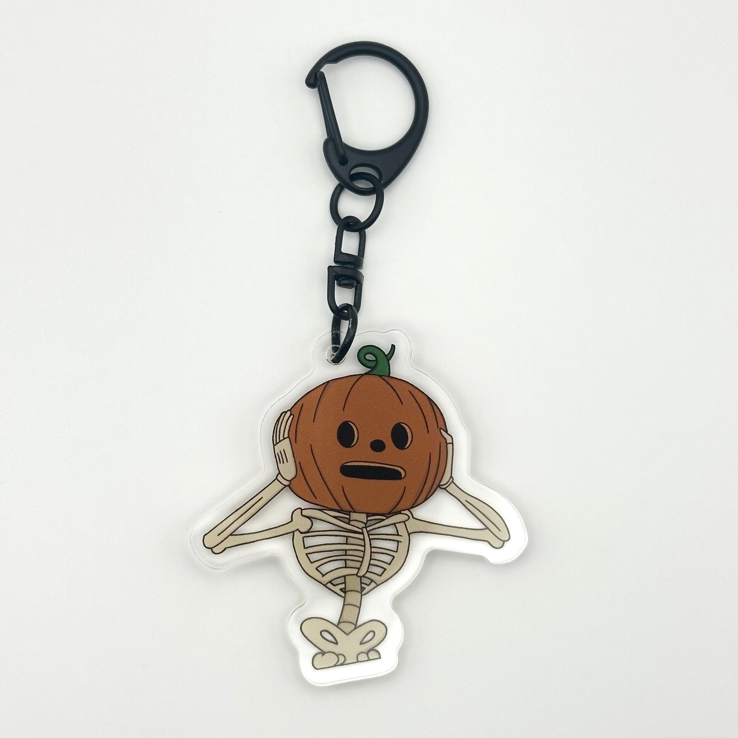 Pumpkin head 🎃 keychain